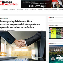 Fusiones y adquisiciones: Una alternativa empresarial atrayente en tiempos de recesin econmica